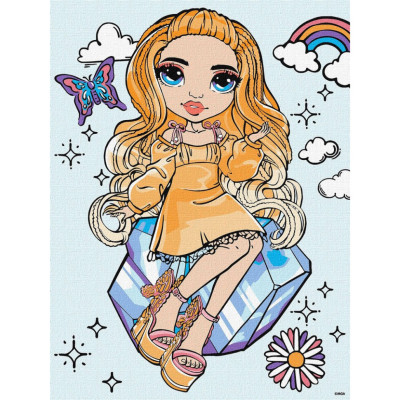Картина за номерами "Rainbow High Poppy Rowan" KHO1245 30х40 см