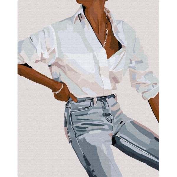 Картина за номерами "Стильна гармонія" BS53679 40х50см