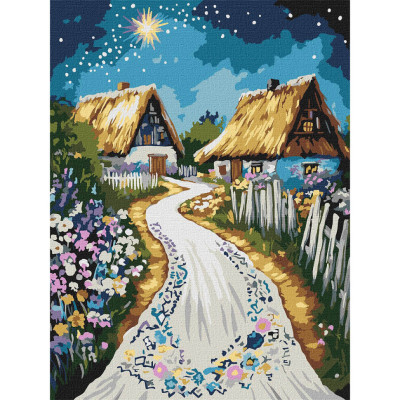 Картина за номерами "Хатина" KHO5161 30x40 см