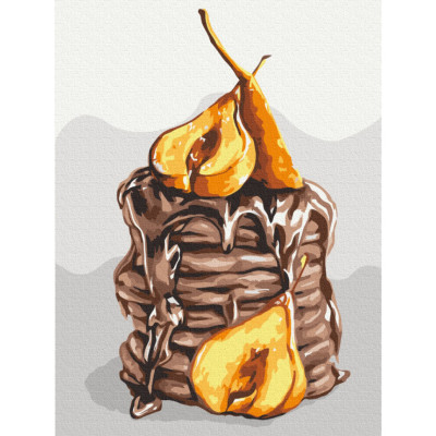 Картина за номерами "Грушева насолода" © Anna Kulyk Brushme RBS53588 30x40 см