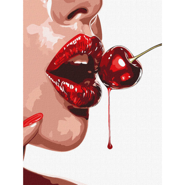 Картина за номерами "Солодка вишня" KHO8460 30х40 см