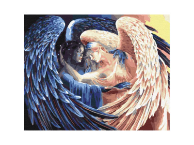 Картина за номерами "Вічна боротьба" BS32023 Brushme 40х50 см