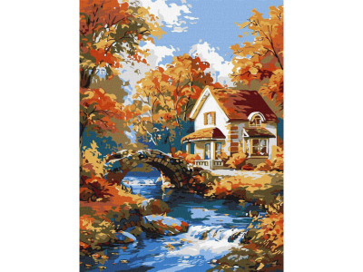 Картина за номерами "Затишок у природі" ©art_selena_ua KHO6354 30х40 см Картина за номерами "Затишок у природі" ©art_selena_ua KHO6354 30х40 см