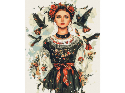 Картина за номерами "Український дух" BS54334 40х50 см