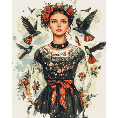 Картина за номерами "Український дух" BS54334 40х50 см