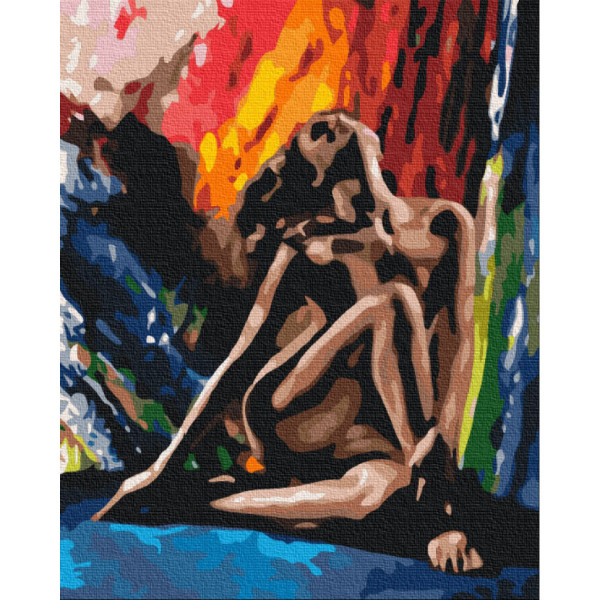 Картина за номерами "Оголена пристрасть" BS51983 40х50 см