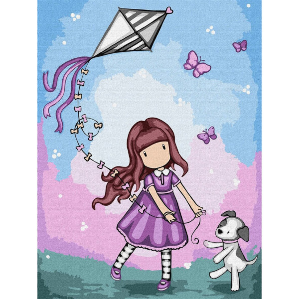 Картина за номерами "Don’t Fly Away Santoro Gorjuss Collection" KHO8585 30х40 см