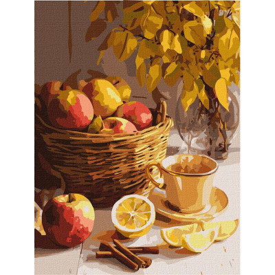 Картина за номерами "Кошик натхнення" ©art_selena_ua KHO5751 30х40 см