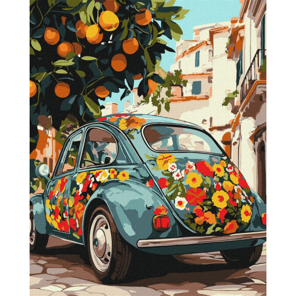 Картина за номерами "Витонченість Італії" ©art_selena_ua KHO5147 40х50см