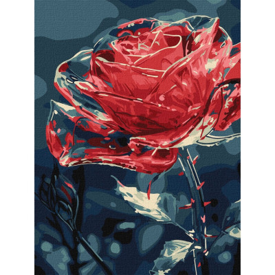 Картина за номерами "Кришталева квітка" ©art_selena_ua KHO3285 30х40 см