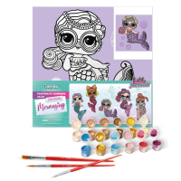 Картина за номерами "L.O.L. Surprise! Mermaids Miss Sea" KHO6263 40х40 см