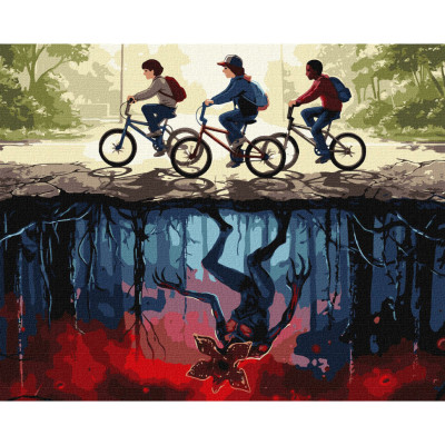 Картина за номерами "Межа реальностей" KHO5229 40х50 см