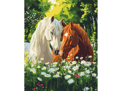 Картина за номерами "Тиша квітучих ранків" BS54425 40х50 см