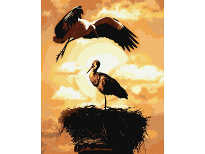 Картина за номерами "Політ кохання" Ідейка KHO4318 40х50 см