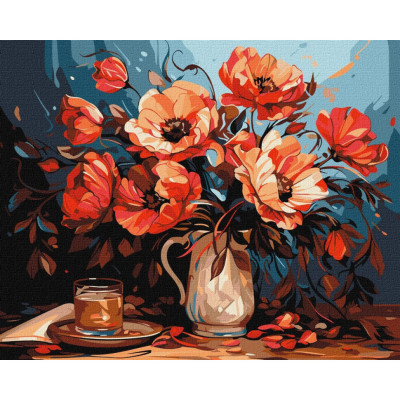 Картина за номерами "Барвисті маки" ©art_selena_ua KHO5679 40х50см
