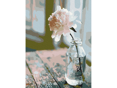 Картина за номерами "Витончений піон" Brushme RBS28245 30х40 см