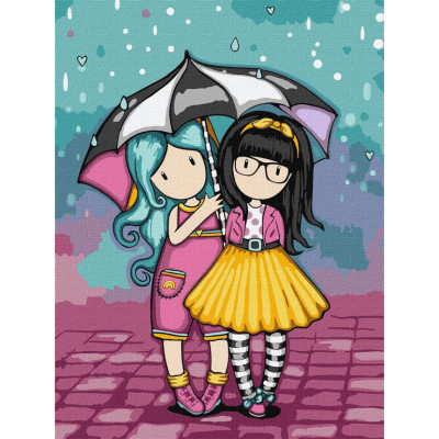 Картина за номерами "Look-Be Kind Santoro Gorjuss Collection" KHO8586, 30х40 см Картина за номерами "Look-Be Kind Santoro Gorjuss Collection" KHO8586, 30х40 см