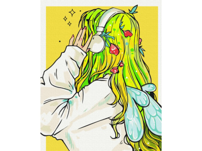 Картина за номерами "Playlist феї" @nila_art_art Brushme BS53520 40х50 см