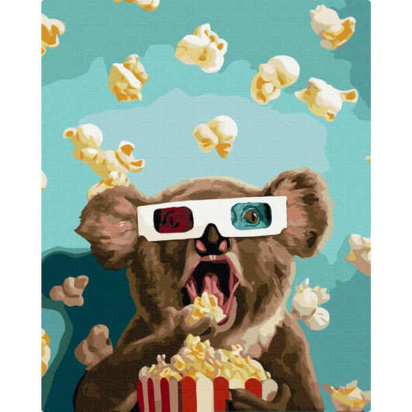 Картина за номерами "Фільм у 3D" © Lucia Heffernan BS53499 40х50см