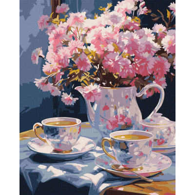 Картина за номерами "Вишукане чаювання" KHO5684 40х50 см