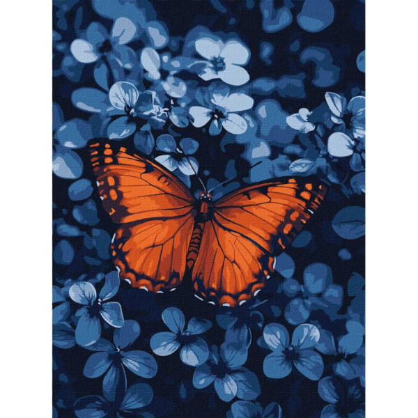 Картина за номерами "Світло серед темряви" ©art_selena_ua KHO6733 30х40 см