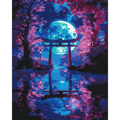 Картина за номерами "Японська культура" LW3463 40*50 см