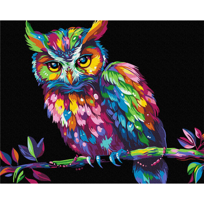 Картина за номерами "Кольорова мудрість" BSB0016 40х50 см