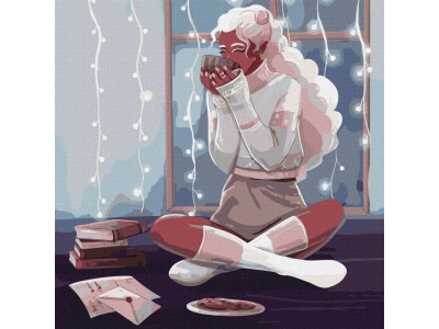 Картина за номерами "Затишний вечір" ©dragonfly_kc KHO4884 40х40 см