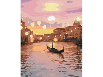 Картина за номерами "Казкова вечірня Венеція" Brushme BS32456 40x50 см