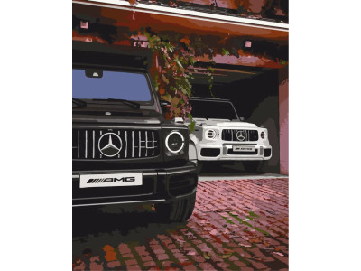 Картина за номерами "Гелендвагени AMG" LW32060 40х50 см