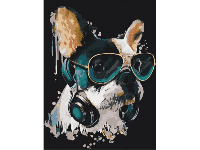 Картина за номерами "Меломан" Bambi 11670-NN 30х40 см