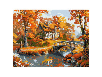 Картина за номерами "Ранковий затишок" KHO6356 30х40 см