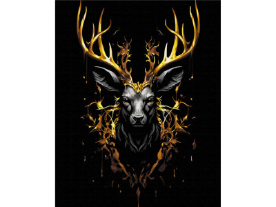 Картина за номерами "Лісова корона" BSB0005 40х50 см Картина за номерами "Лісова корона" BSB0005 40х50 см