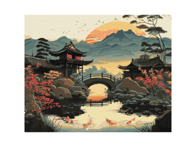 Картина за номерами "Чудовий Схід" ©art_selena_ua Ідейка KHO2890 40х50 см