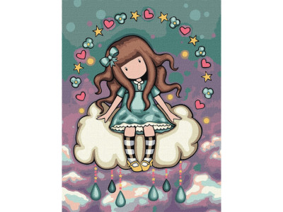 Картина за номерами "April's Showers Santoro Gorjuss Collection" KHO8672 30х40 см