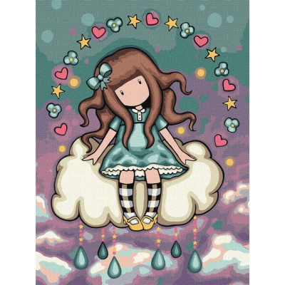 Картина за номерами "April's Showers Santoro Gorjuss Collection" KHO8672 30х40 см