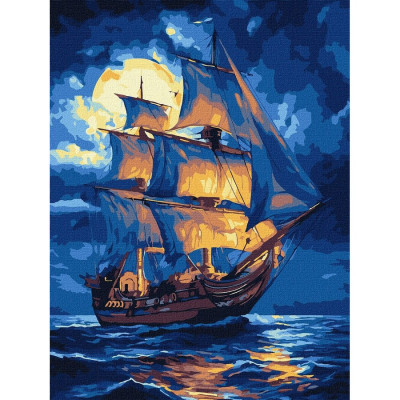 Картина за номерами "Легенда хвиль" ©art_selena_ua KHO6372 30х40 см