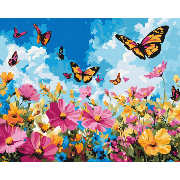 Картина за номерами "Весняне поле" BS54234 40х50 см Картина за номерами "Весняне поле" BS54234 40х50 см