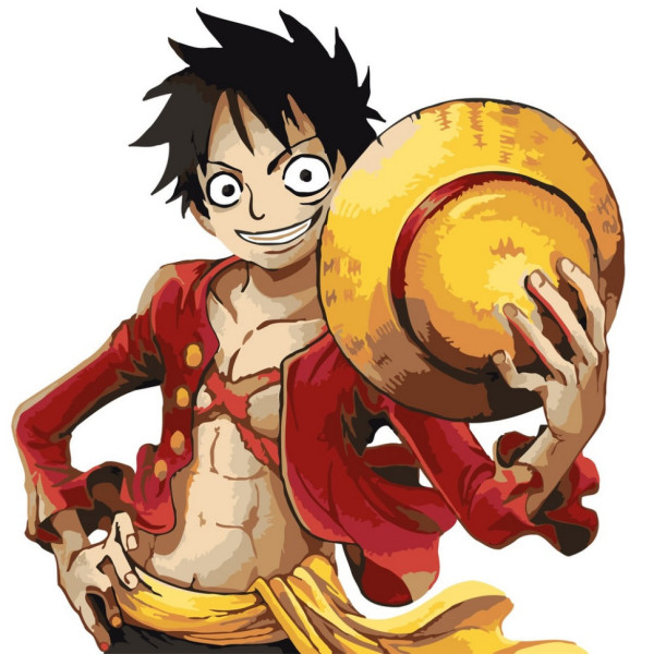 Картина за номерами "Ван Піс" AS2003 30х30 см Картина за номерами "Ван Піс" AS2003 30х30 см