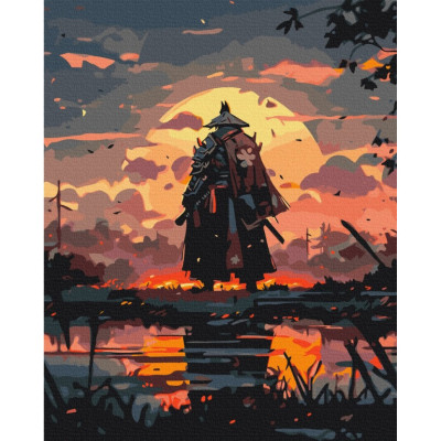 Картина за номерами "Місія самурая" BS53819, 40х50 см