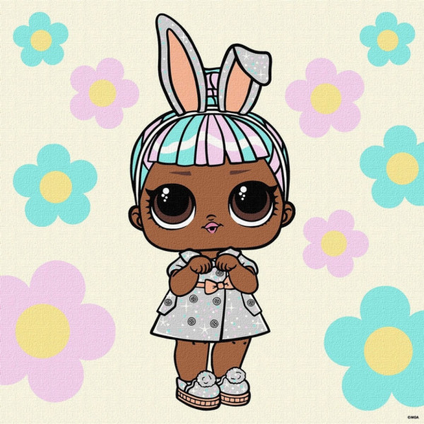 Картина за номерами "L.O.L. Surprise! Spring Bling Carats" KHO1100 40х40 см Картина за номерами "L.O.L. Surprise! Spring Bling Carats" KHO1100 40х40 см