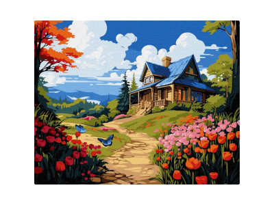 Картина за номерами "Весняна казка" KHO6336 40х50 см