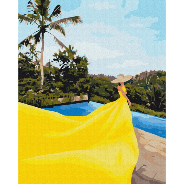 Картина за номерами "Омріяний відпочинок" BS52890 40х50 см