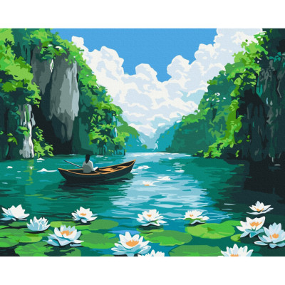 Картина за номерами "Там де спокій" BS54240 40х50 см