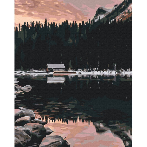 Картина за номерами "На краю світу" Brushme BS52840 40х50 см