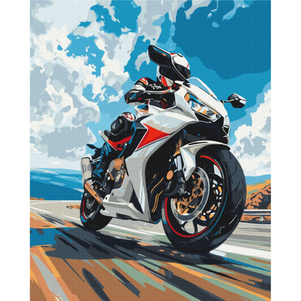 Картина за номерами "Шлях до Хмар" BS54133 40х50 см