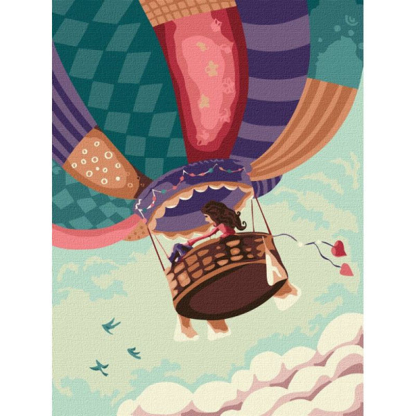 Картина за номерами  "У пошуках пригод" ©Elena Schweitzer Ідейка KHO5064 30х40 см