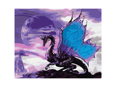 Картина за номерами "Небесний дракон" BS52359, 40х50см