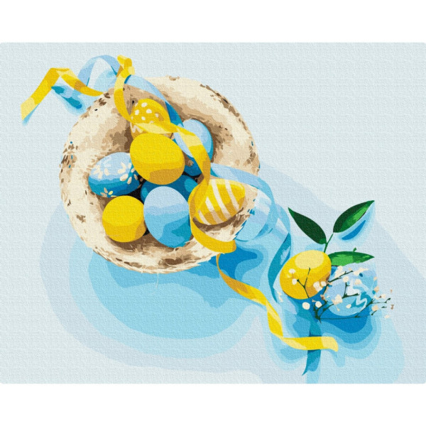 Картина за номерами "Український Великдень" BS53104 40х50см Картина за номерами "Український Великдень" BS53104 40х50см