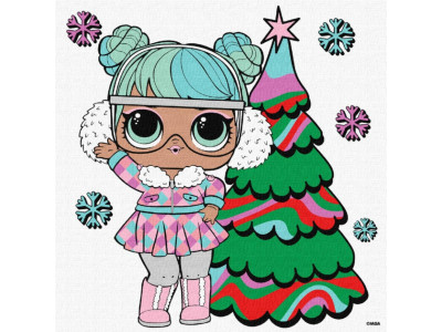 Картина за номерами "L.O.L. Surprise! Jolly Vibes. Bon Bon" KHO1329 25x25 см